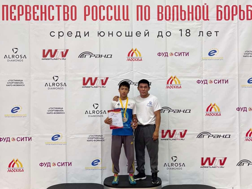 Забайкалец стал бронзовым призером первенства России по вольной борьбе в Подмосковье